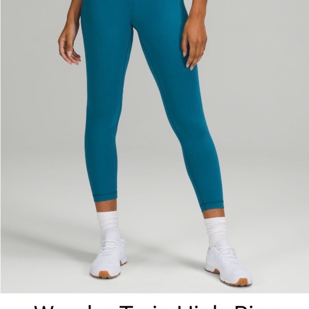 lululemon athletica Teal High-Rise Align Leggings